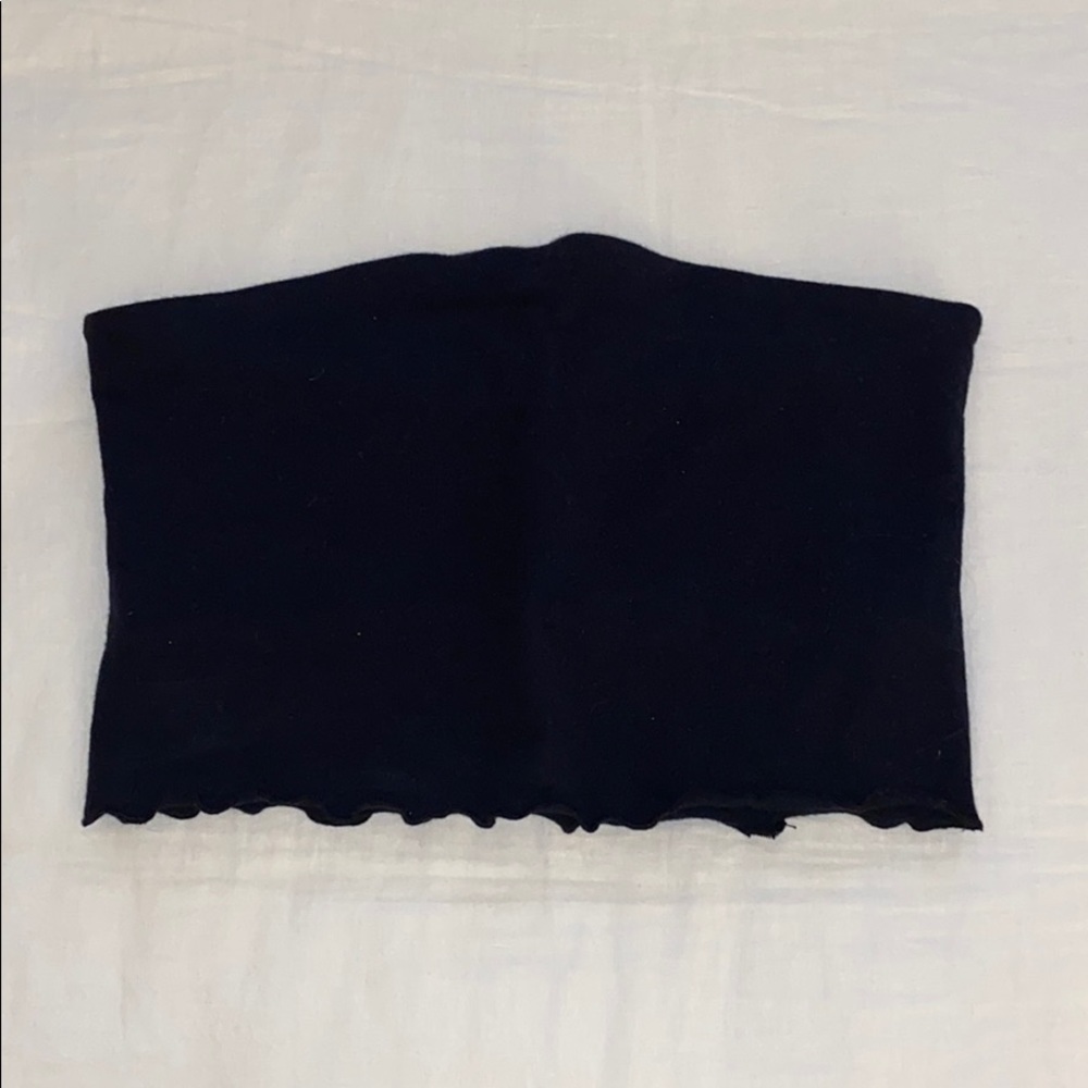 PacSun Tube Top w/lettuce edge